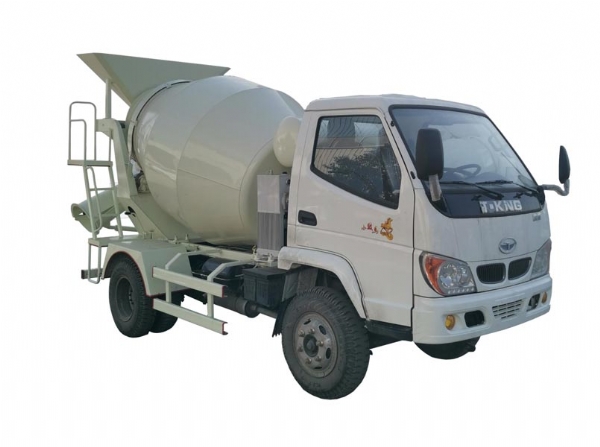 小駿馬3方攪拌車